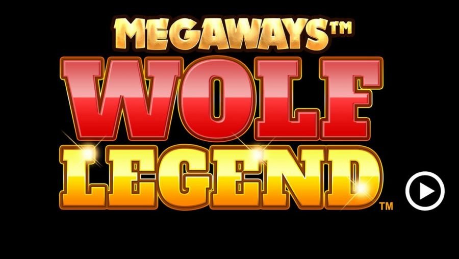 Écran initial de Wolf Legend Megaways - -