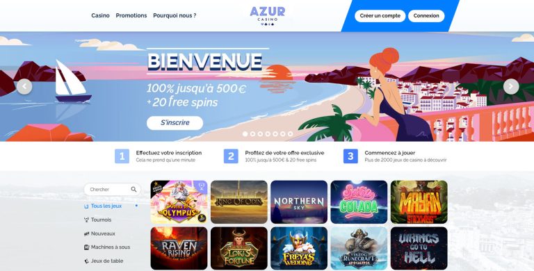 Casino Azur - Notre Avis Complet pour Tout Savoir